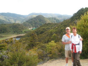 Chris and Jim in Abel Tasman National Park