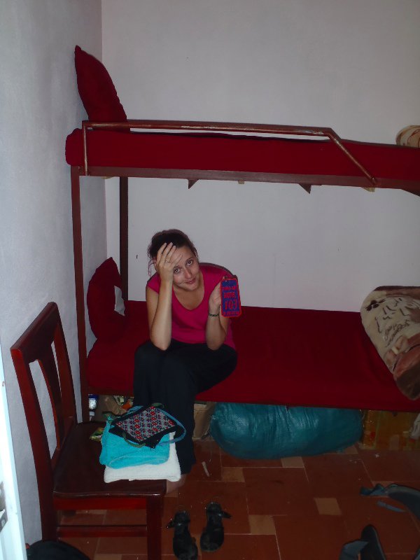 Our first attempt at a "room" in Sapa