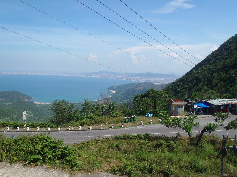 View south to Danang