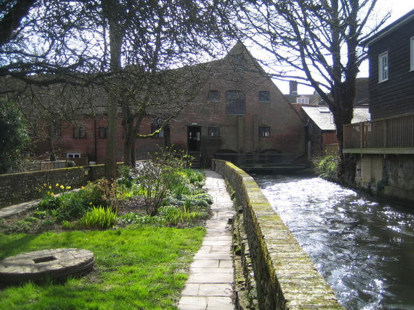 View back to the Mill
