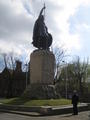 Back to King Alfred statue