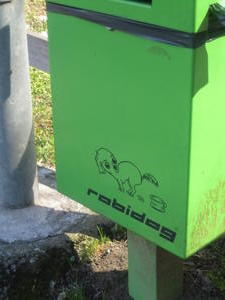 What is is about doggie bins...