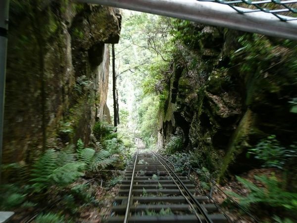 Steep railway!