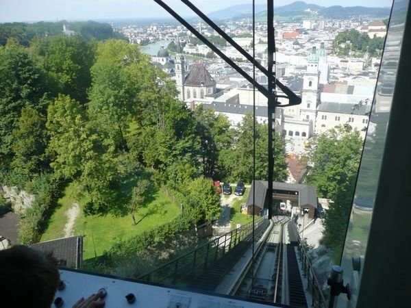 Funicular down... we should have got this up!