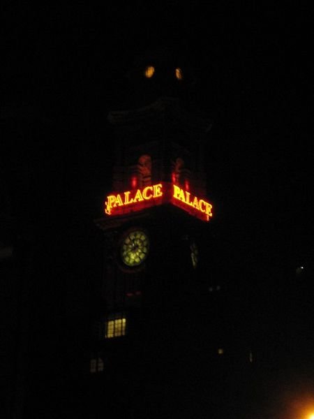 The Palace Hotel at Night