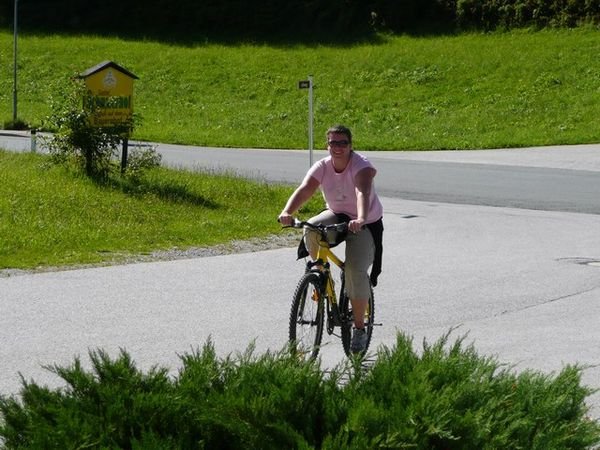 Anne Marie returns from the longest cycle ride ever...