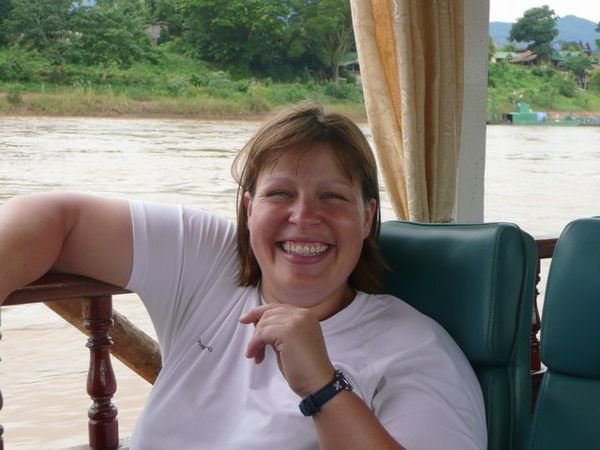 Me on the houseboat