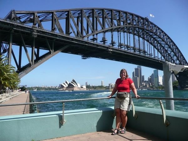 Me and a couple of insignificant sights in Sydney!