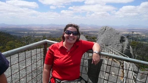 Me & the view towards the Stirling Ranges