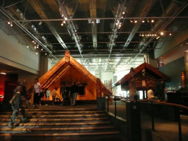Maori Huts