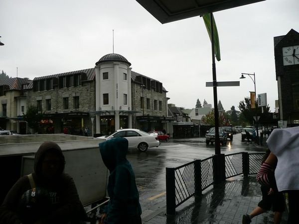 Wet & windy Queenstown