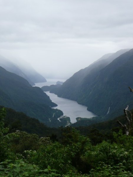First sight of Doubtful Sound