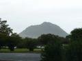 Mount Maunganui, through the rain!