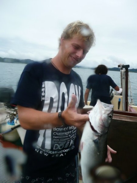 Julian with a big fish