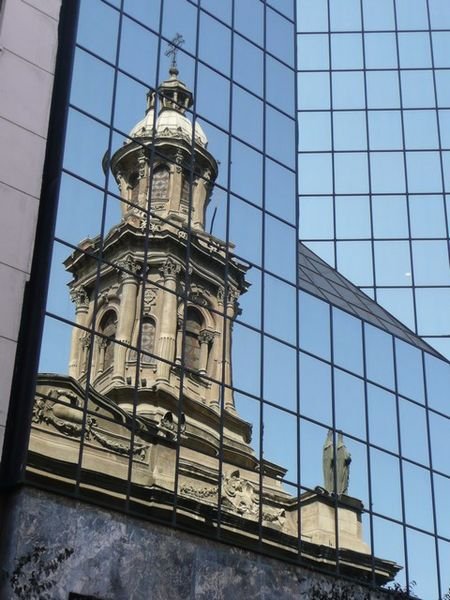 The old reflected in the new