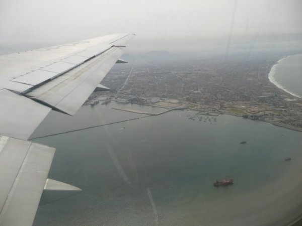 Lima as we come in to land