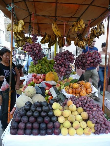 Fruit stall... just wash it well!