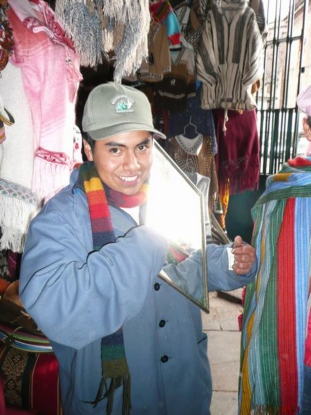 Guy who sold my scarf