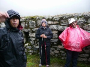 Day 3, raining! Inca Ruins