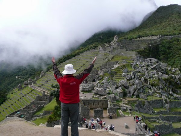 Wil is master of Machu Picchu!