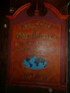 Highest Irish Bar in the World?