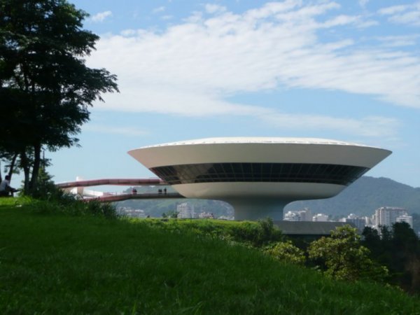 Another Niemeyer - the Â´SpaceshipÂ´- symbol of Niteroi