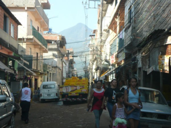 Favela, near where Roy/Noreen have their parish