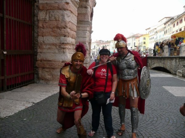 Me & some "Roman Soldiers"