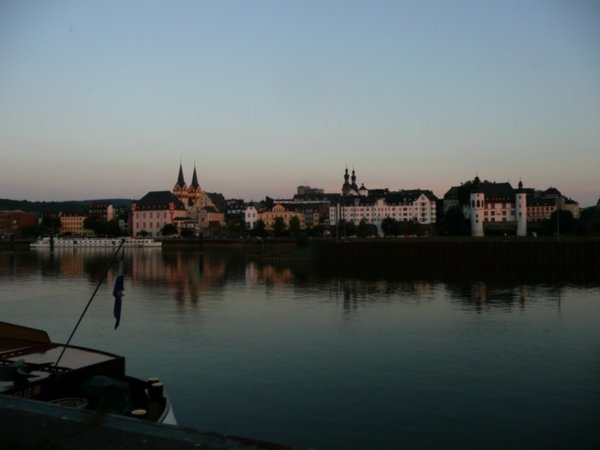 Koblenz across the river
