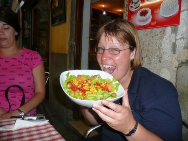 Mmmm... salad!