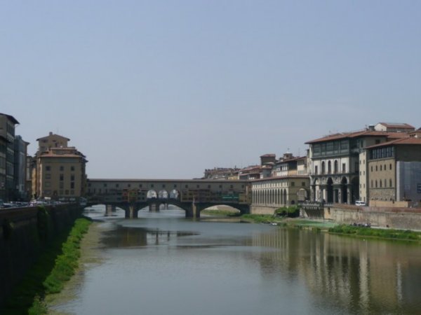 Looking over to Ponte Vecchio