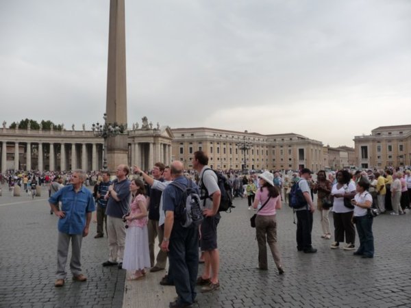 Area in front of St Peter's Basilica