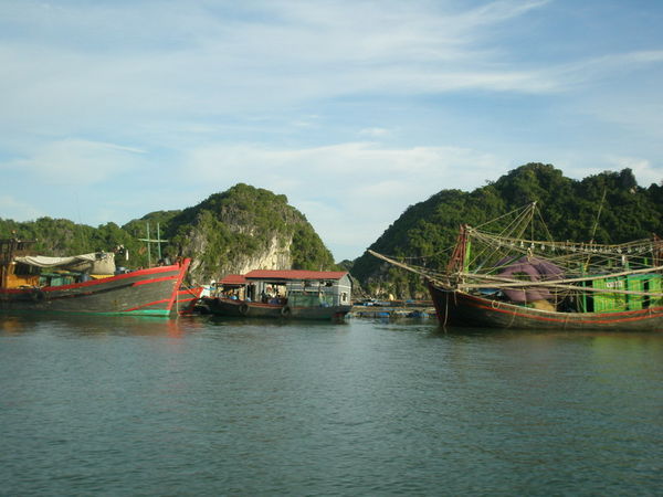 ships in Halong Bay