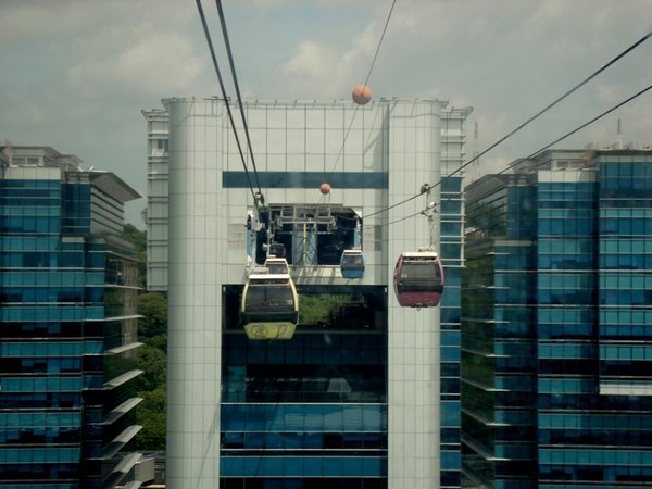 Sentosa cable cars