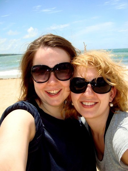 I & Chessy on the Dreamland Beach
