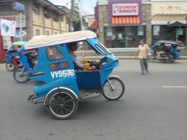 tricycle in Puerto Princessa 