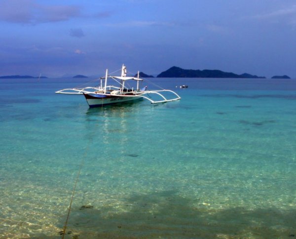 Corong beach view