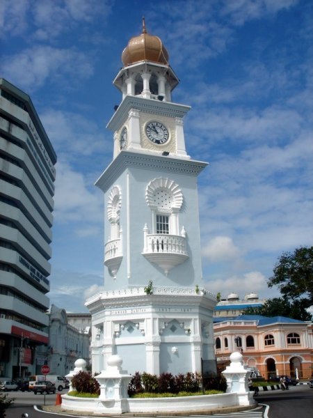 Clock tower in Penang