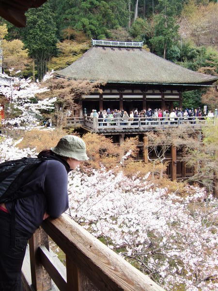 Chrissie and Kiyomizu temple