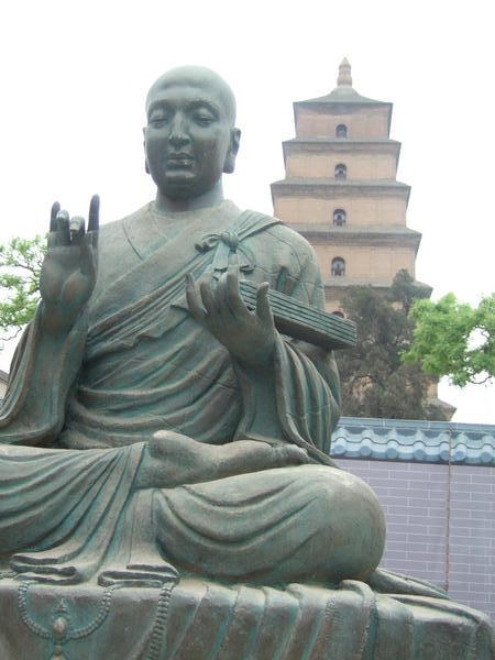 Buddha and the Big Goose Pagoda