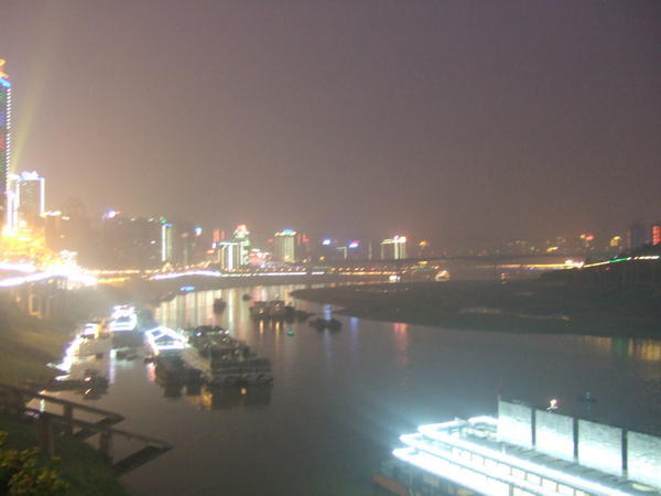 Chongqing at night