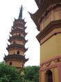 Twin Pagodas in Suzhou