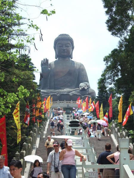 The big bronze buddha on Lantau