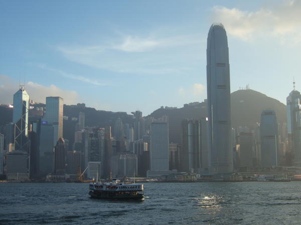 The Star Ferry in Hong Kong