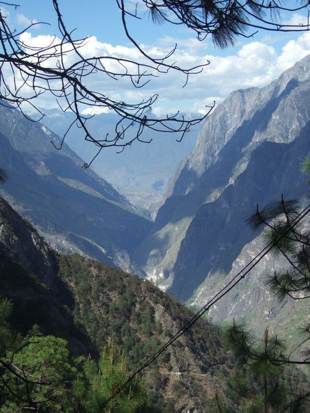 View of Tiger Leaping Gorge