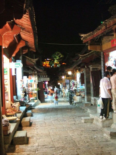 Lijiang at night