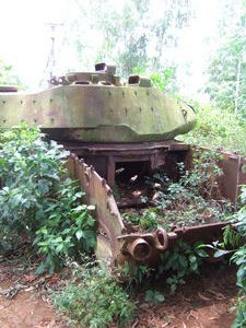 Tank at the Doc Mieu Firebase