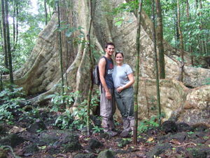 M and C in the Cat Tien Jungle