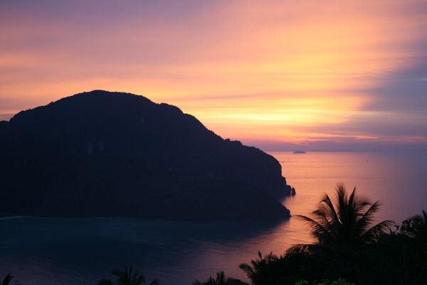 Sunset on Phi Phi
