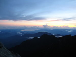 Sunrise from the summit
